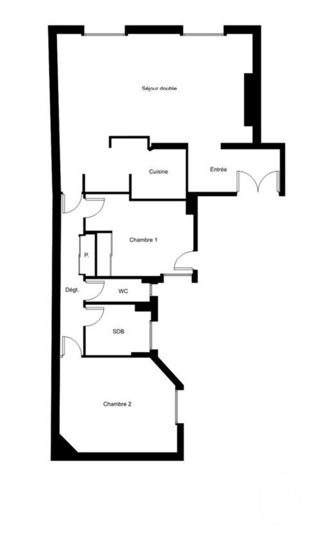 Appartement F4 à vendre - 4 pièces - 79.1 m2 - PARIS - 75015 - ILE-DE-FRANCE - Century 21 Immoside Felix Faure
